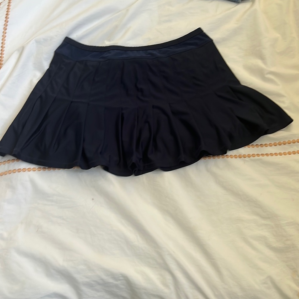 Lucky in Love navy tennis skirt.  Great condition.